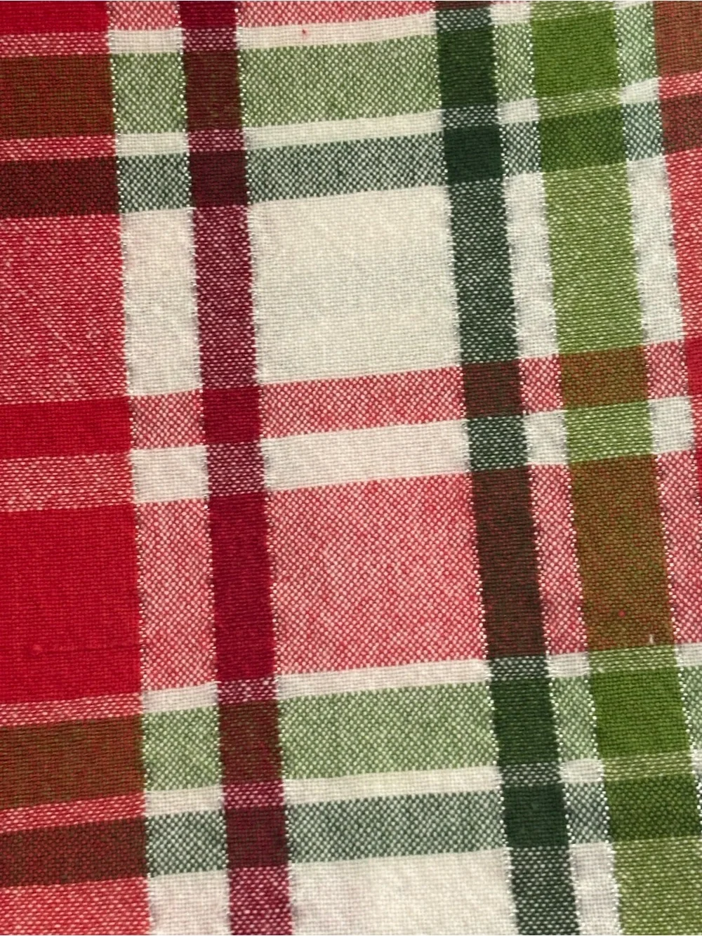 Ridgefield Home plaid tablecloth